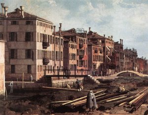 圣朱塞佩迪卡斯特罗的视图 作者 乔瓦尼·安东尼奥运河（Canaletto）